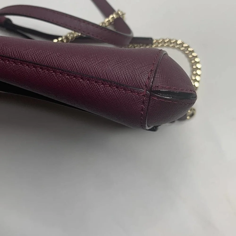 Kate Spade Laurel Way Greer Crossbody Bag in Plum - Picture 8 of 10